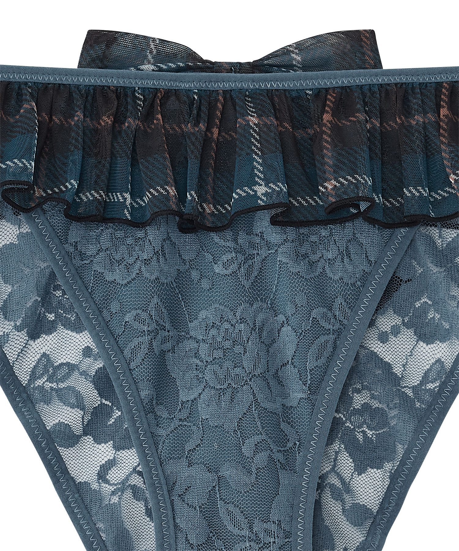 ブラジャー 単品 チェックドール ハーフバック...の詳細画像5