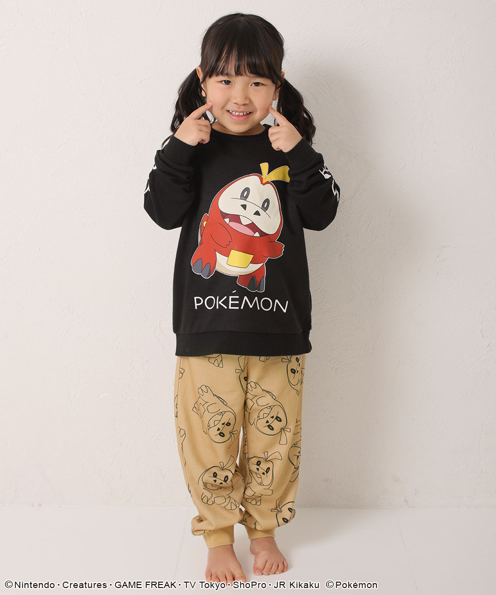 子供服 ポケモン スウェット キッズ 長袖 上下セット パジャマ キッズ