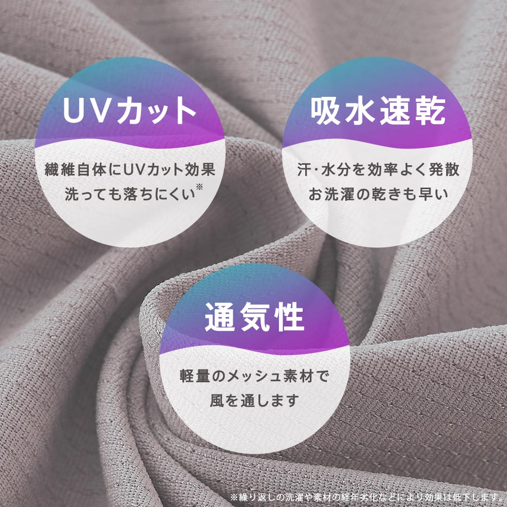 40%OFF ルームウェア UVカット メッシ...の詳細画像2