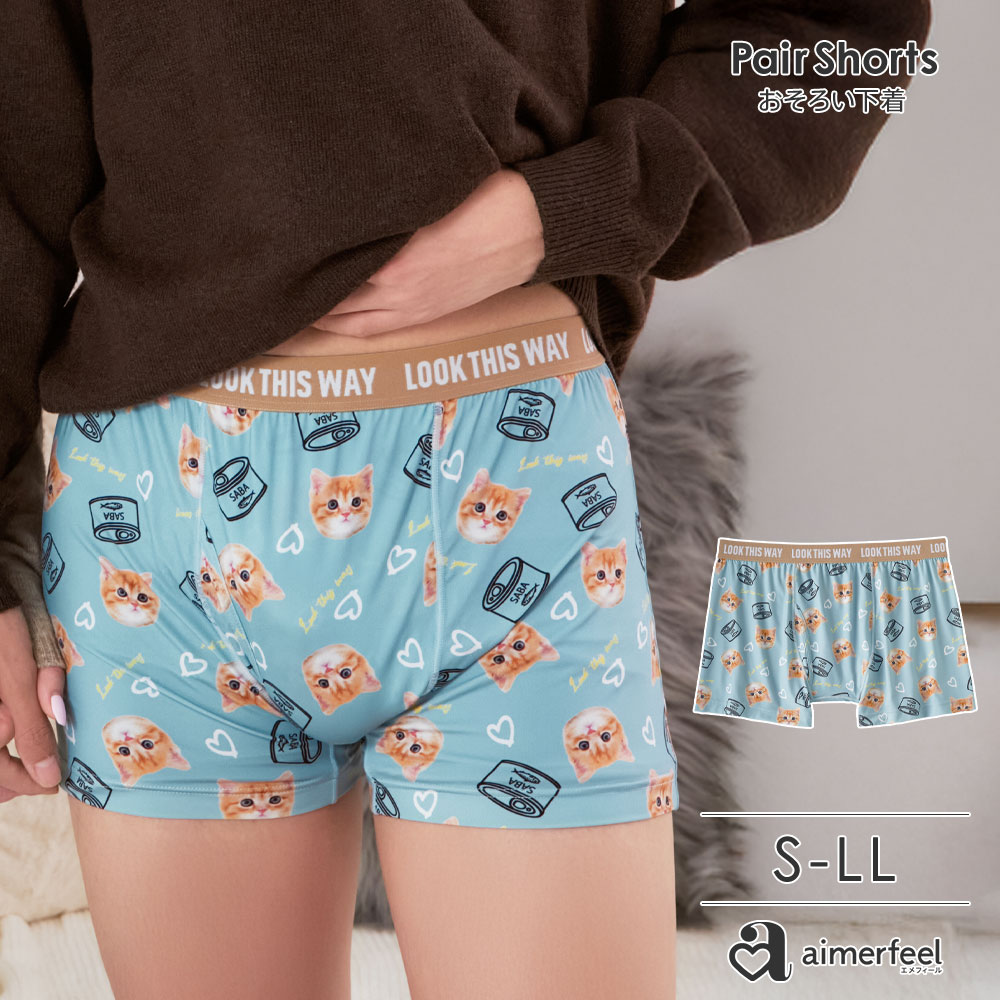 �����Y �{�N�T�[ SABA CAT �����Y �{�N�T�[�V���[�c (�O�J��) �j�� ���� aimerfeel �G���t�B�[�� ���[���։� ����