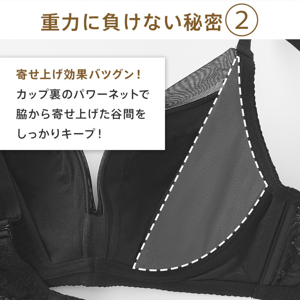 25%OFF 大きいサイズ ブラジャー ショー...の詳細画像3