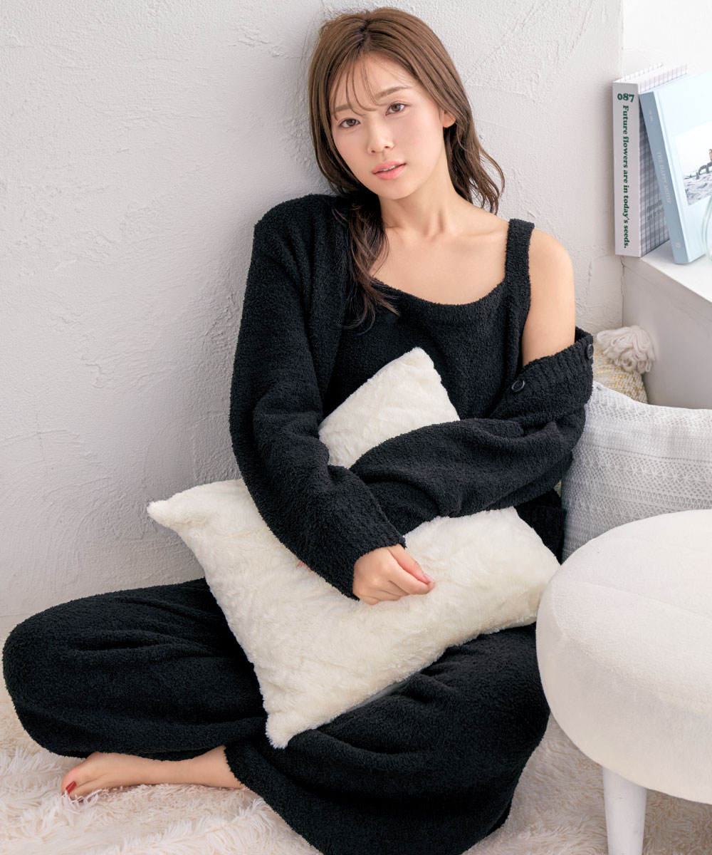 えみりん　ルームウェアとIENAセーターセット aimerfeel（エメフィール） 20%OFF ルームウェア ニット 3点セット