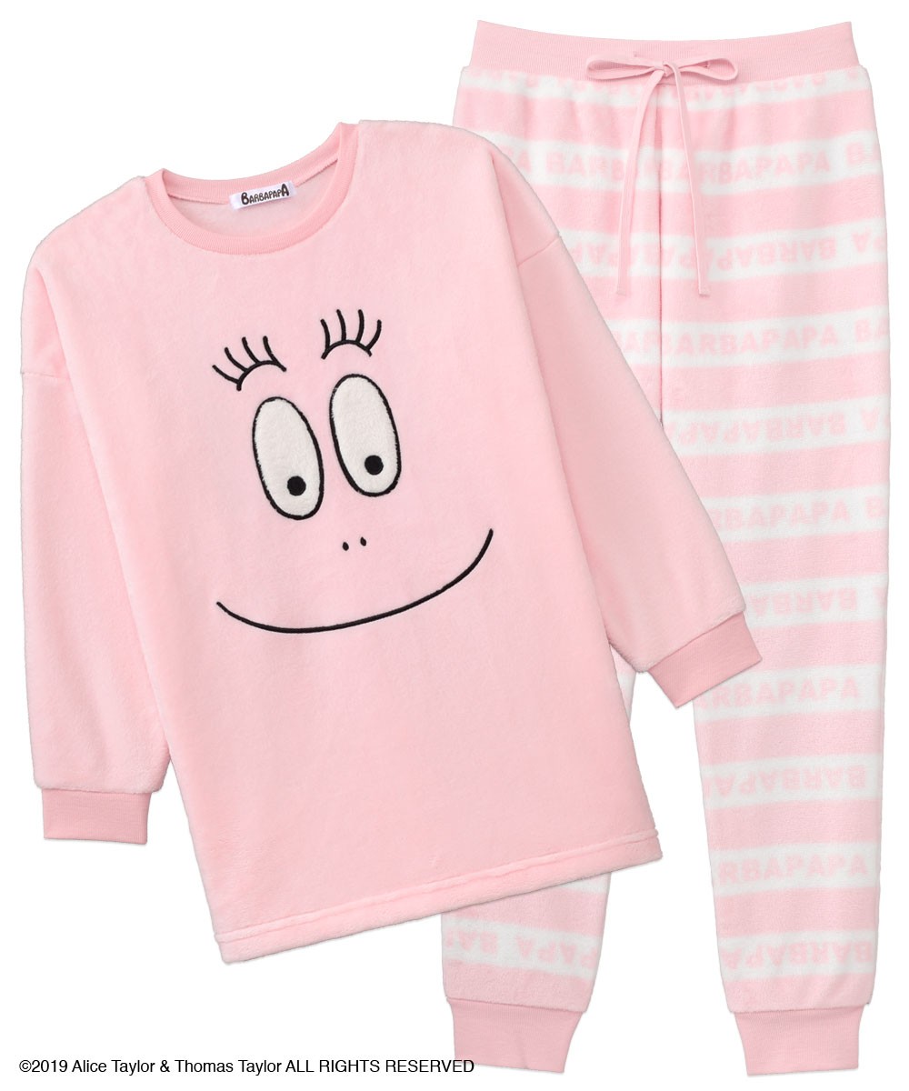 ルームウェア キャラクター バーバパパ フリース 上下セット 男女兼用サイズ 女性 下着 レディース Aimerfeel エメフィール エメフィールpaypayモール店 通販 Paypayモール