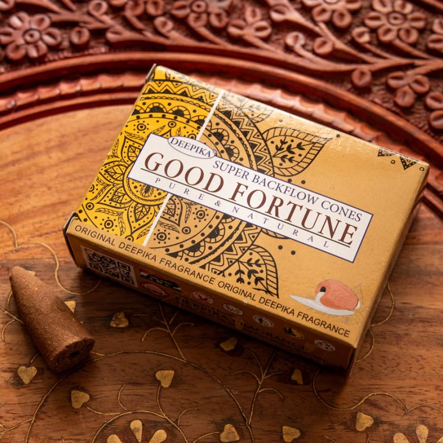 ディーピカ DEEPIKA 倒流香 お香 コーンタイプ 煙が下に流れる スーパーバックフローコーン 選べる香り ドラゴンブラッド 瞑想 癒やし インド香 |  | 05