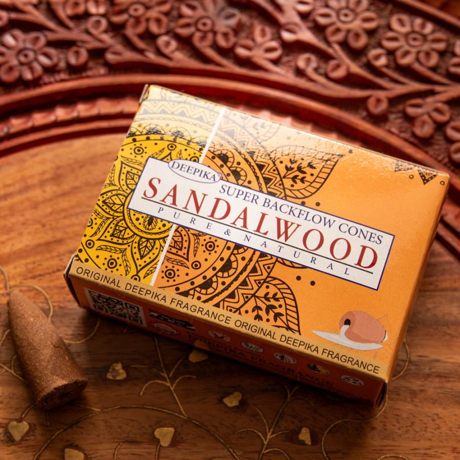 ディーピカ DEEPIKA 倒流香 お香 コーンタイプ 煙が下に流れる スーパーバックフローコーン 選べる香り ドラゴンブラッド 瞑想 癒やし インド香 |  | 09