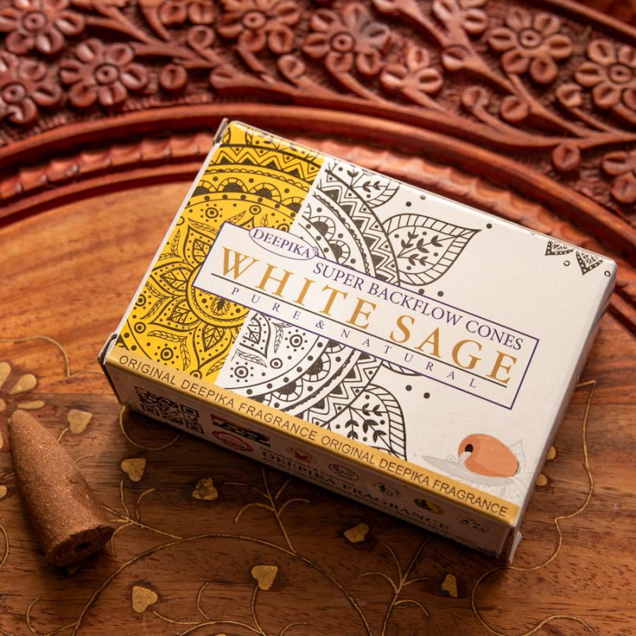ディーピカ DEEPIKA 倒流香 お香 コーンタイプ 煙が下に流れる スーパーバックフローコーン 選べる香り ドラゴンブラッド 瞑想 癒やし インド香 |  | 04