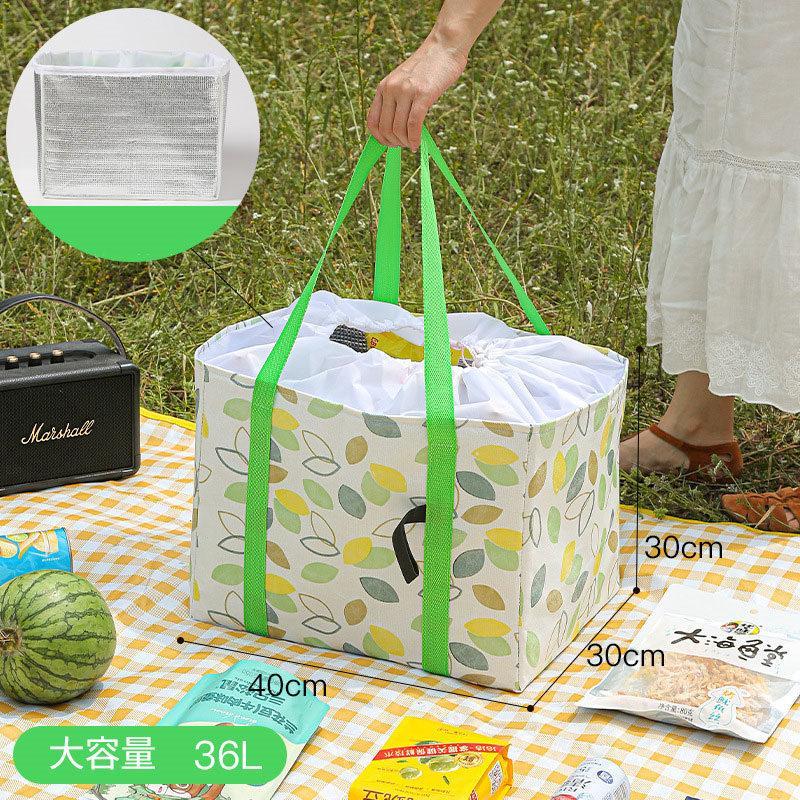 エコバッグ 保冷 保温 レジカゴバッグ 折りたたみ 大きめ 大容量 36L 自立 巾着 おしゃれ エコバッグ レジかごバック トートバッグ |  | 01