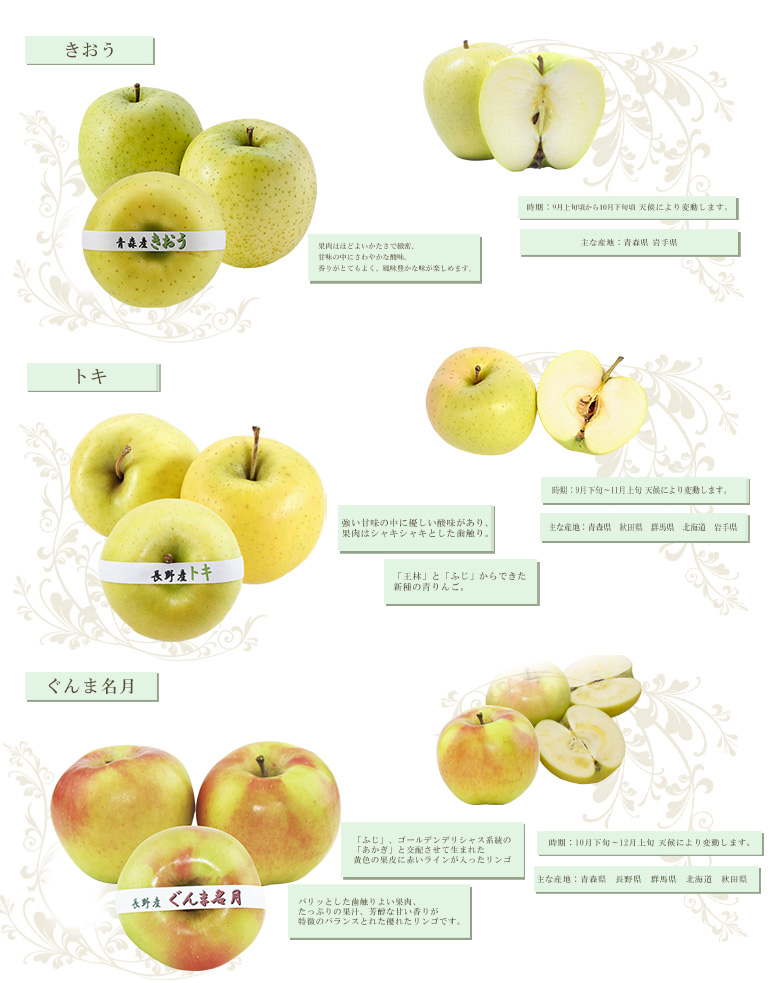 【送料無料】【美味 りんご 2種 食べ比べ ギフト セット (中玉6個)】リンゴ 林檎 フルーツ｜aino-kajitu｜02