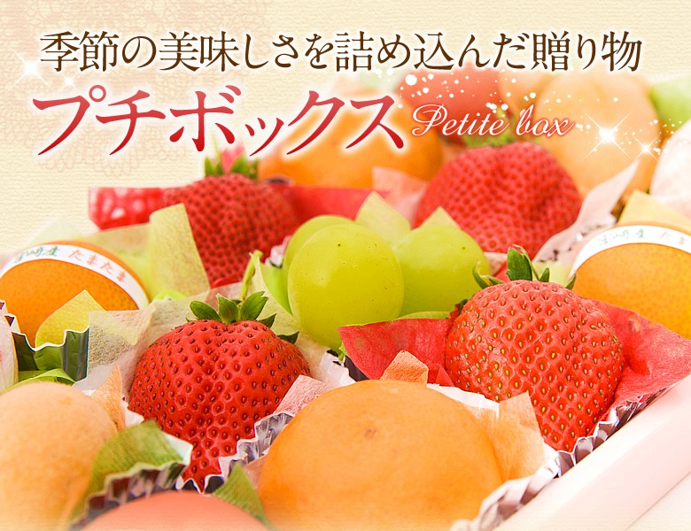 プチボックス【25個入り】フルーツ くだもの 果物