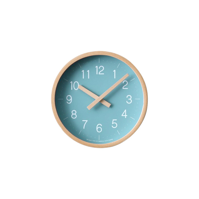 壁掛け時計 掛け時計 おしゃれ 北欧 シンプル ナチュラル ウォールクロック かけ時計 掛時計 天然木 静音 直径21cm インテリア Sサイズ｜air-r｜04