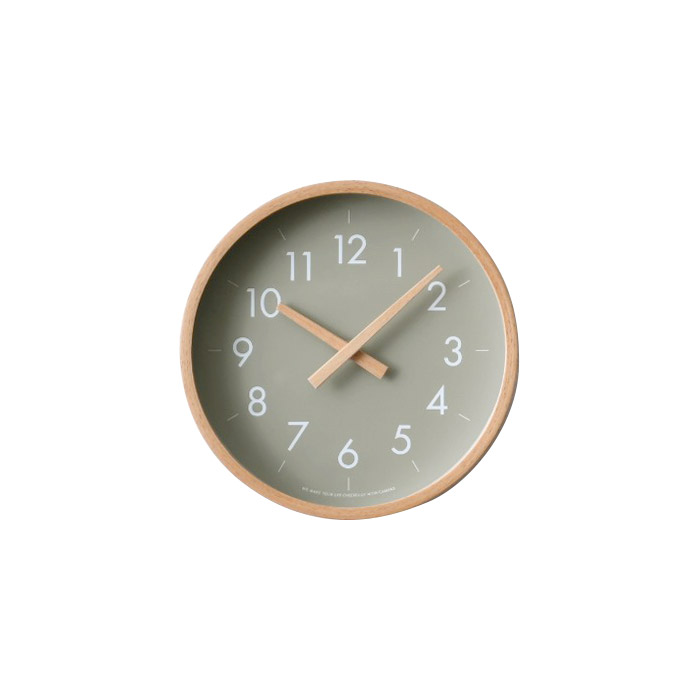 壁掛け時計 掛け時計 おしゃれ 北欧 シンプル ナチュラル ウォールクロック かけ時計 掛時計 天然木 静音 直径21cm インテリア Sサイズ