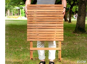 ガーデンテーブル 折りたたみ 木製 おしゃれ アウトドア テラス