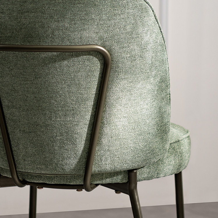 ダイニングチェア 1脚 椅子 肘なし デスクチェア ファブリック ホテル