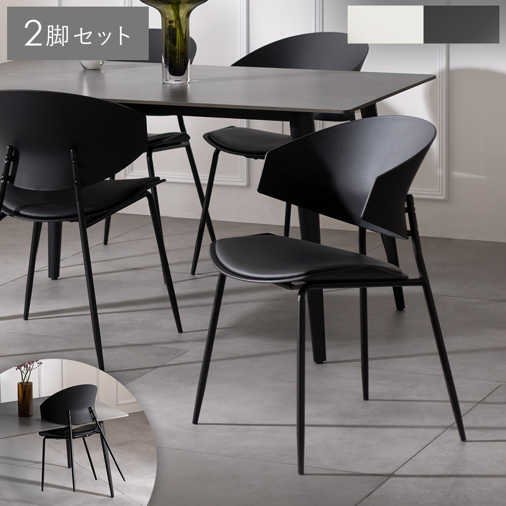 エア・リゾーム ダイニングチェア 2脚セット 椅子 ダイニング チェアー