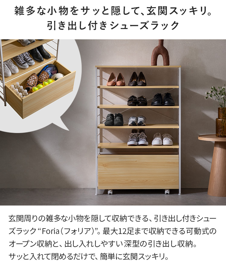 エア・リゾーム シューズラック 下駄箱 シューズボックス 靴ラック