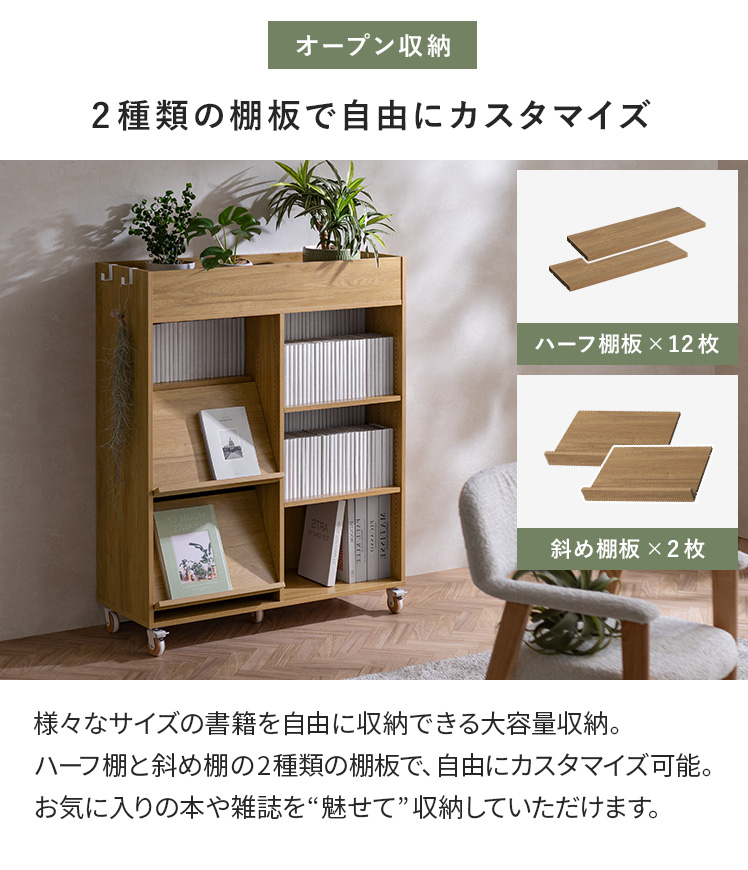 エア・リゾーム 本棚 ディスプレイラック 棚 収納棚 プランター