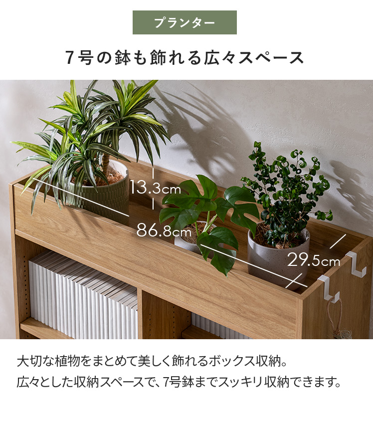 エア・リゾーム 本棚 ディスプレイラック 棚 収納棚 プランター