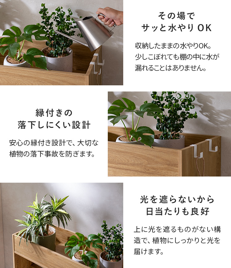 エア・リゾーム 本棚 ディスプレイラック 棚 収納棚 プランター