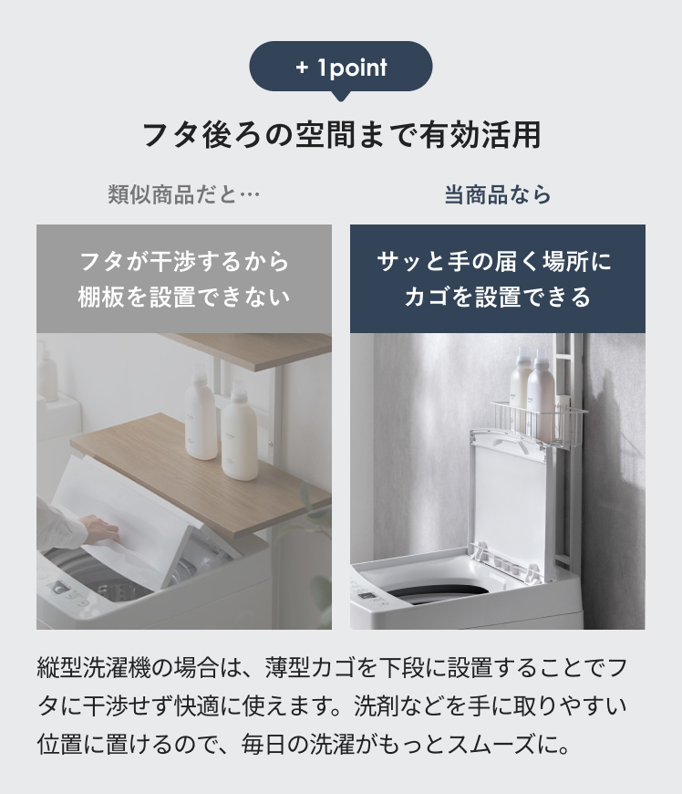 エア・リゾーム 洗濯機ラック ランドリーラック 洗濯機 ラック 洗濯