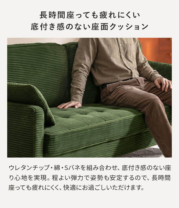 エア・リゾーム ソファ アームソファ ソファー 幅171cm 2人掛け 2P