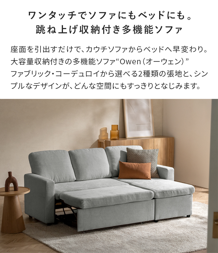 エア・リゾーム ソファ ソファベッド そふぁ カウチソファ アーム