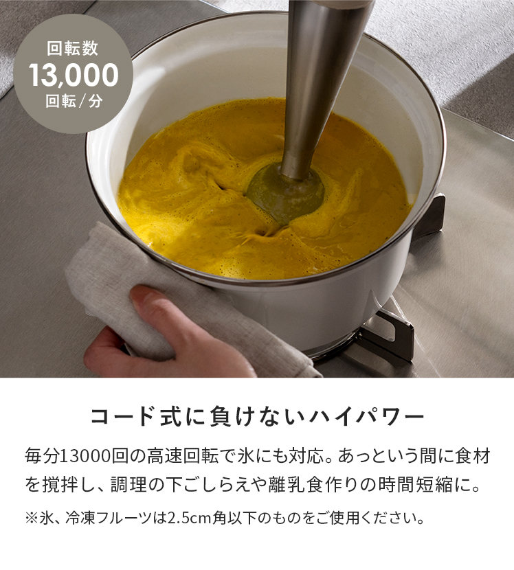 エア・リゾーム ハンディブレンダー ブレンダー ミキサー 700ml