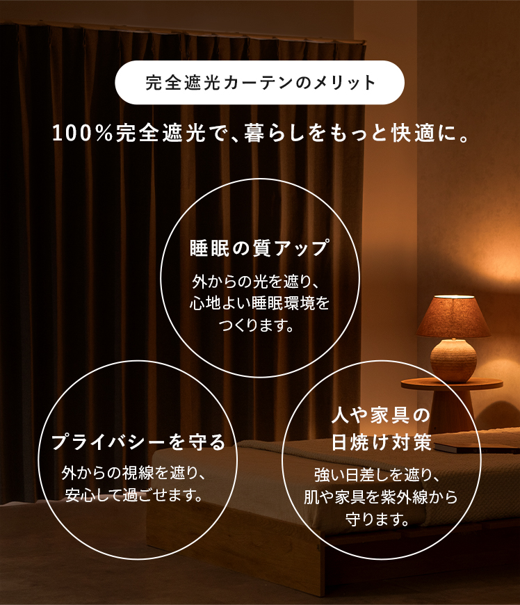 ポイント10倍中!!】 カーテン 4点セット レースカーテン付き 完全遮光