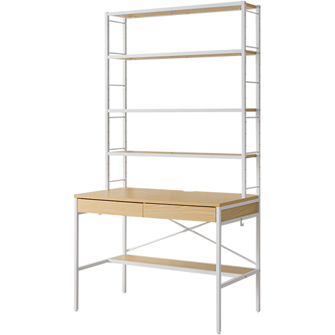 エア・リゾーム パソコンデスク デスク 机 PCデスク 勉強机 学習机