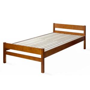 ベッド シングル ベッドフレーム シングルベッド すのこベッド スノコベッド ベット 高さ調節 木製...