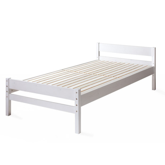 ベッド シングル ベッドフレーム シングルベッド すのこベッド スノコベッド ベット 高さ調節 木製 おしゃれ シングルサイズ 木製すのこベッド｜air-r｜04