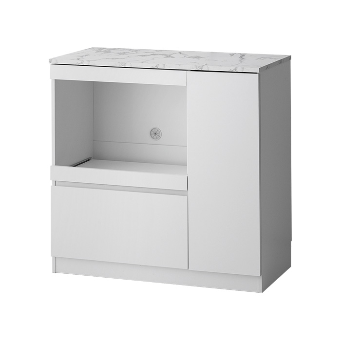 エア・リゾーム 食器棚 レンジ台 レンジボード キッチンラック レンジ