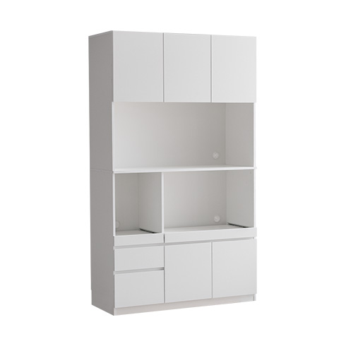 エア・リゾーム 食器棚 レンジ台 キッチンボード レンジラック