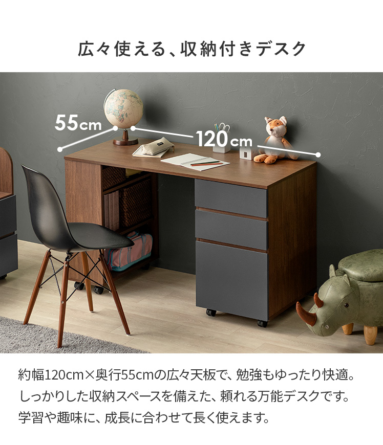 システムベッド ロフトベッド 子供 机付き キッズベッド システム