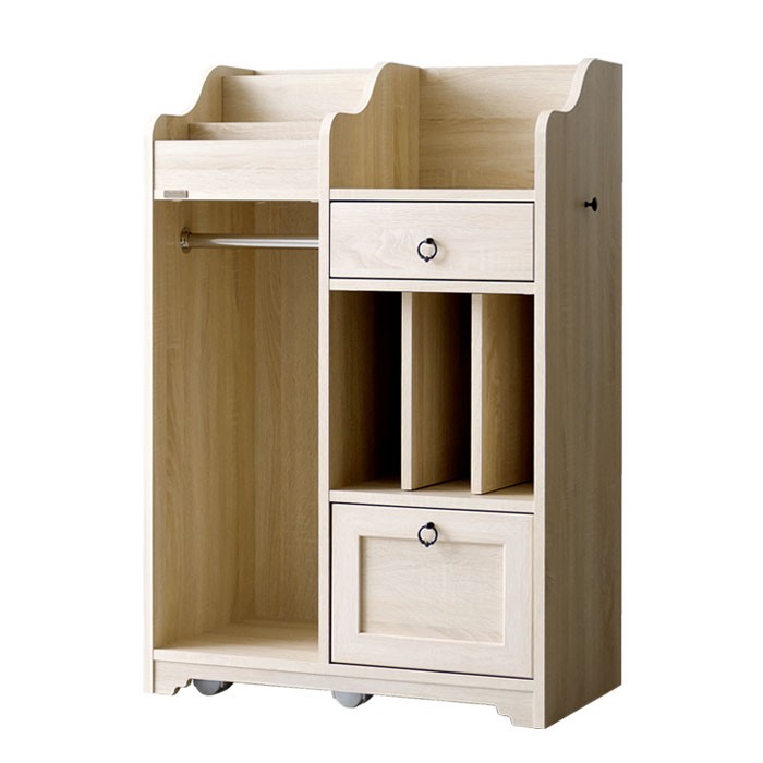 ランドセルラック ランドセル 収納 リビング おしゃれ キャスター付き ハンガーラック 出群 棚 ナチュラル 子供 北欧 衣類収納 ラック 子供部屋