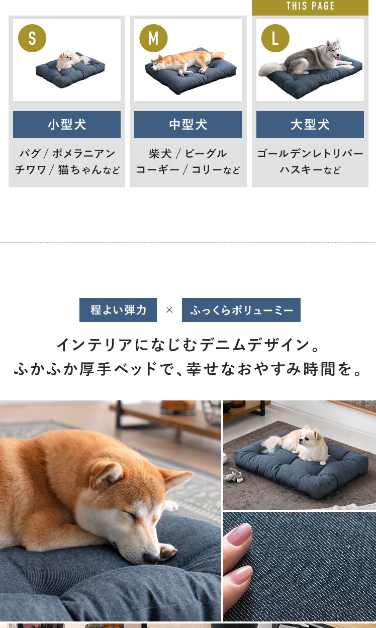 エア・リゾーム 犬 ベッド ペットベッド 犬用ベッド 犬 クッション 犬