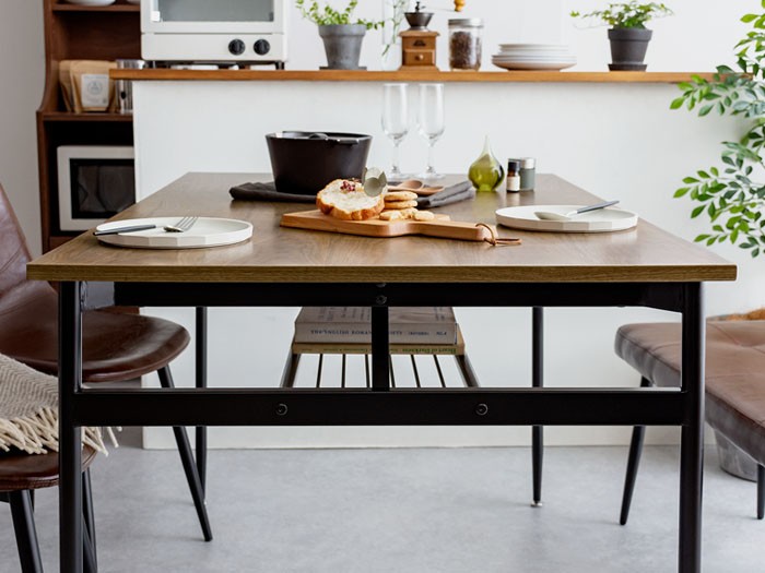 タイプ ダイニングテーブル インダストリアル 75cm幅 木製 スチール エアリゾーム エア リゾームインテリア 通販 Paypayモール おしゃれ 単品 2人用 食卓 テーブル 北欧 シンプル カフェ シミや