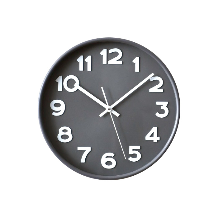 壁掛け時計 掛け時計 おしゃれ 北欧 シンプル ナチュラル ウォールクロック 掛時計 静音タイプ 直径30cm 見やすい かけ時計 リビング 寝室 丸型｜air-r｜04