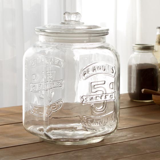 超レア　倉敷意匠　モーニングシップ　ガラスジャー　ライスジャー　米びつ　L gcj-25l1.jpg