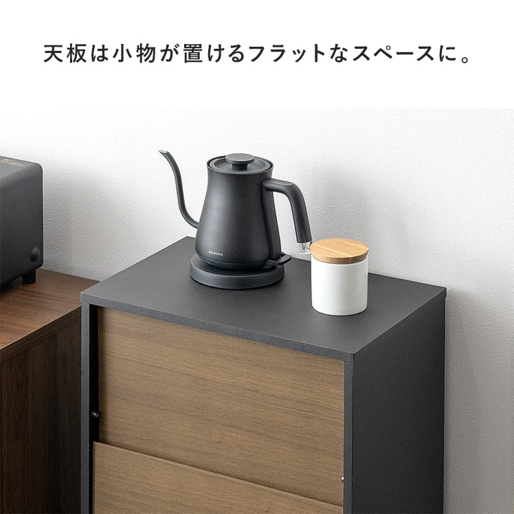 ゴミ箱 45リットル おしゃれ キッチン リビング ごみ箱 ダストボックス 蓋付き フタ付き 袋が見えない ゴミ箱に見えない 北欧 モダン キャスター付き_13