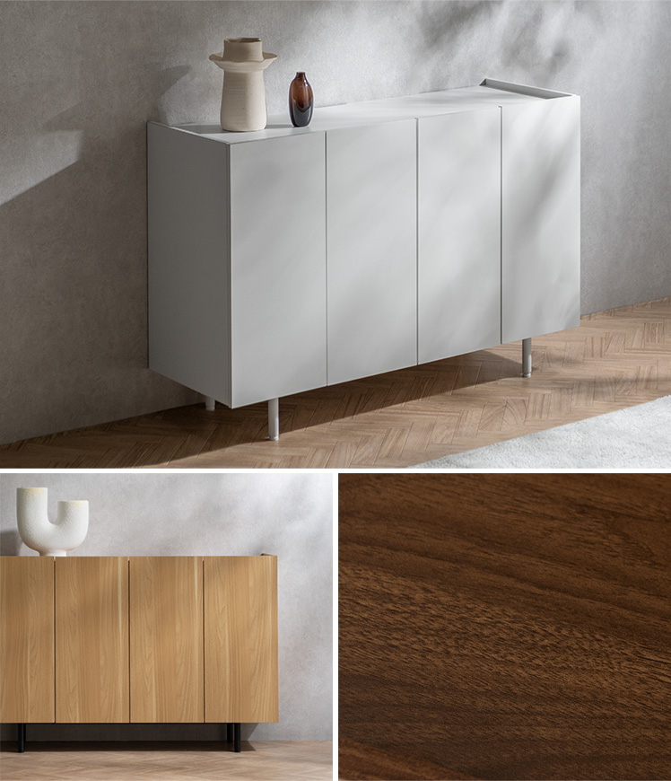 エア・リゾーム キャビネット 収納棚 扉付き 引き出し ラック 棚