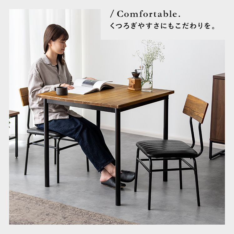 AIROS JAPAN ダイニングテーブル　椅子2脚セット AIROS JAPAN ダイニングテーブル 椅子2脚セット Amazon.co.jp