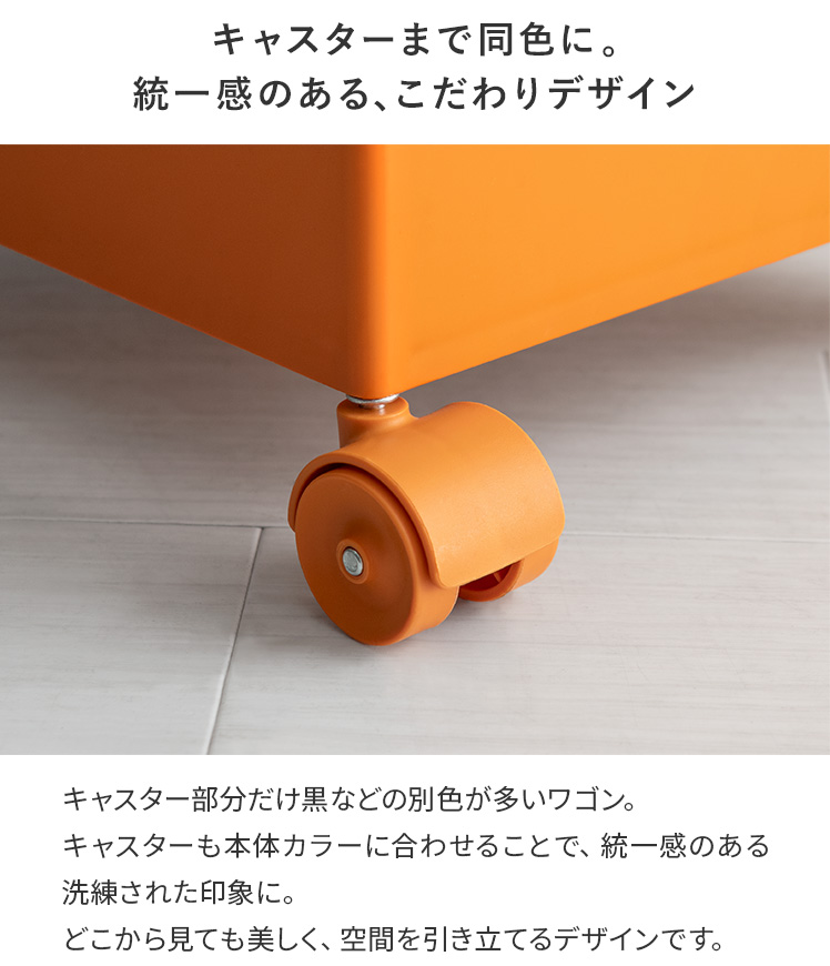 マルチワゴン サイドラック サイドワゴン キャスター付き 収納 棚