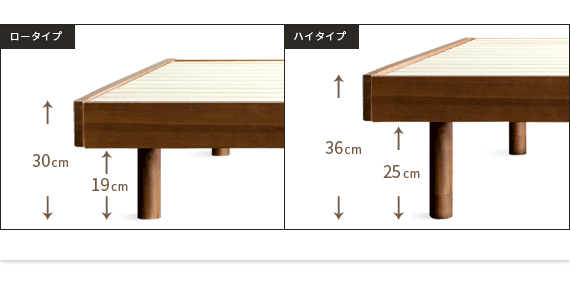 ベッド シングル シングルベッド すのこ 桐 フレーム 高さ調節 すのこ