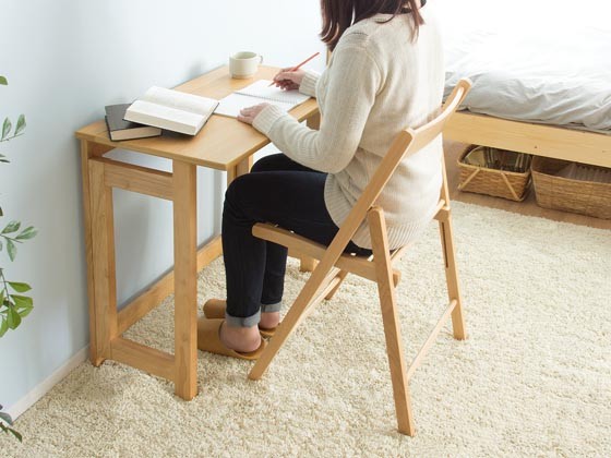 パソコンデスク デスク 机 おしゃれ 木製 コンパクト 70cm 省