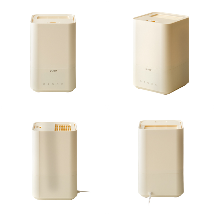 湿度コントロール機能付 ハイブリッド加湿器 DOTT(ドット) QUADS