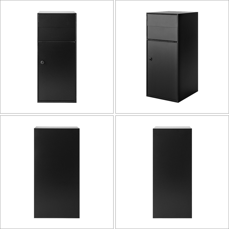 宅配ボックス ポスト 戸建て 郵便ポスト おしゃれ 後付け 置き配ボックス 郵便受け メールボックス 宅配box 大型 大容量 置き型 一軒家用 配達ボックス 