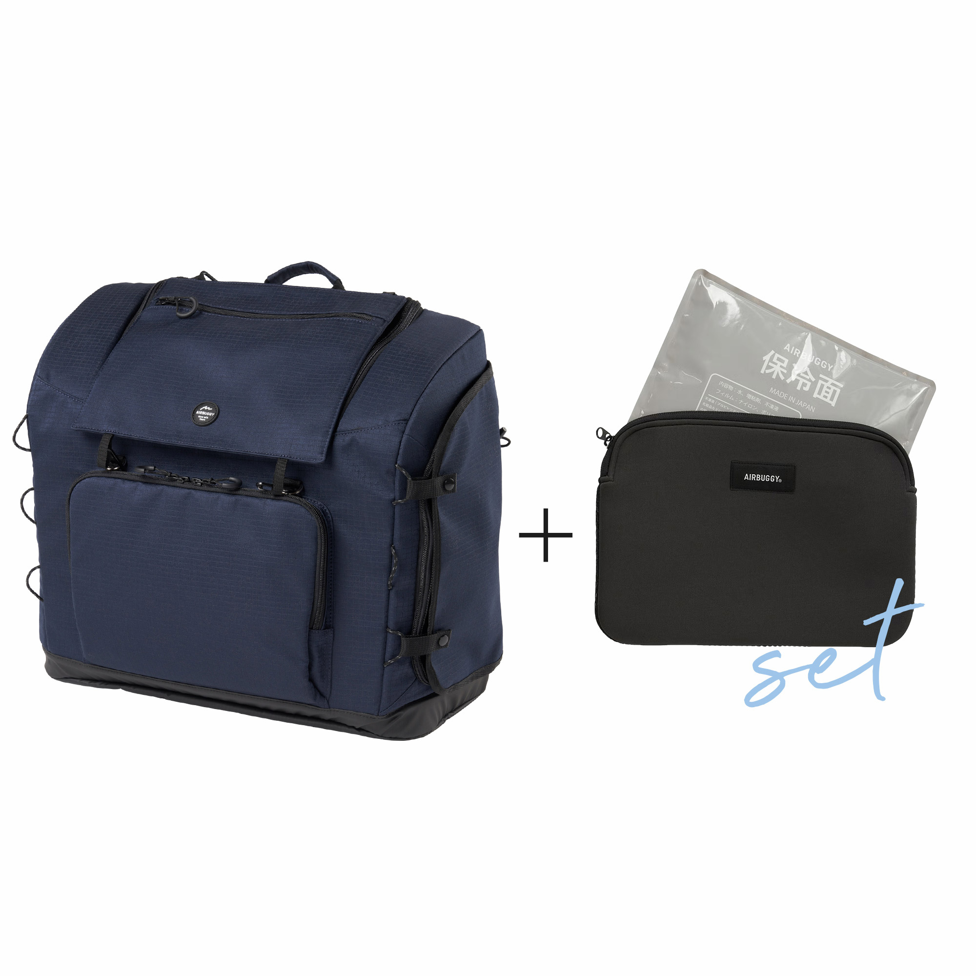 AIRBUGGYエアバギー 3ウェイバックパックキャリー +クッションとおまけ付 AIRBUGGY（エアバギー） ＼クールクッションセット／【公式