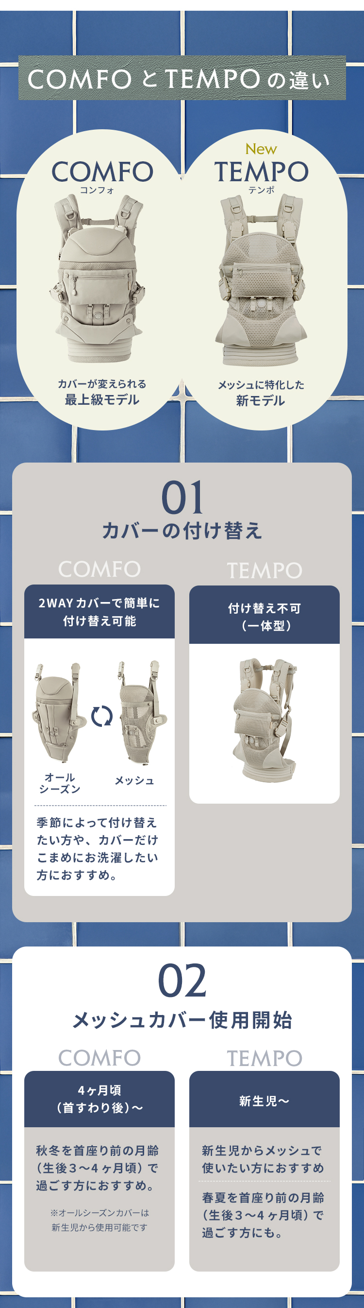 エアバギー抱っこ紐「COMFO」