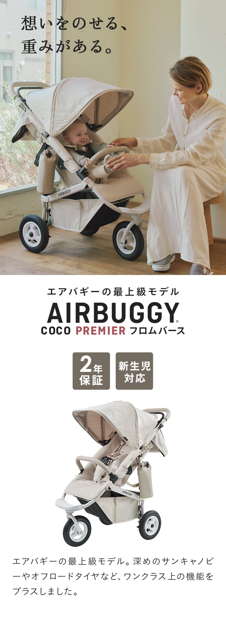 AIRBUGGY（エアバギー） 【公式】エアバギー ココ プレミア フロム