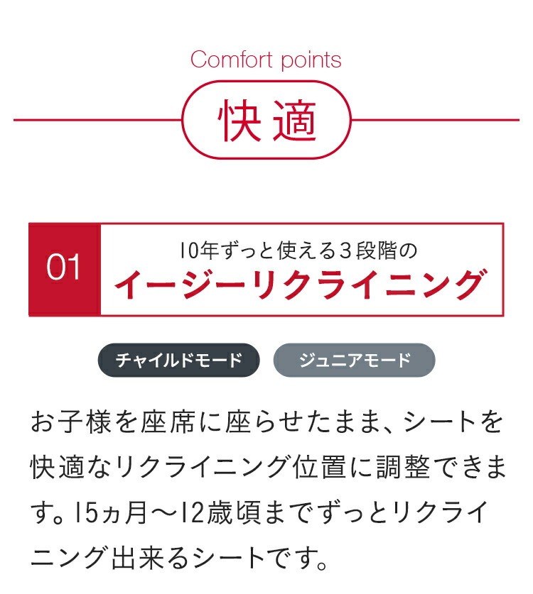 チャイルドシート「エボルバフィックス」